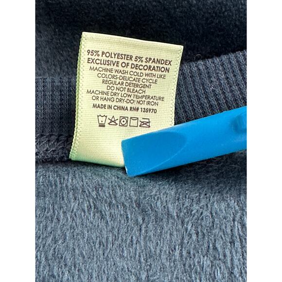 Honeydew Crew Sweatshirt XL Teal Green Velvety Loungewear Normcore Athleisure - Picture 7 of 8